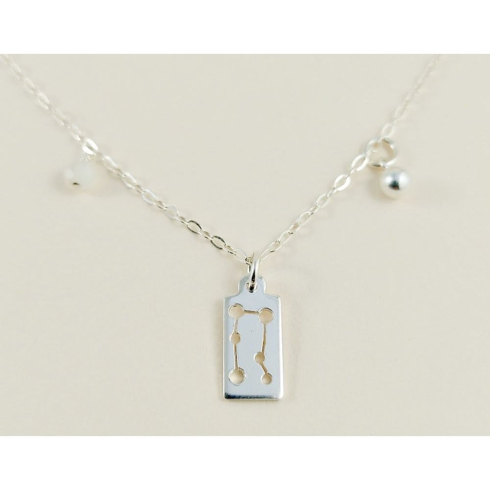 Constellation necklace - Gemini (silver)