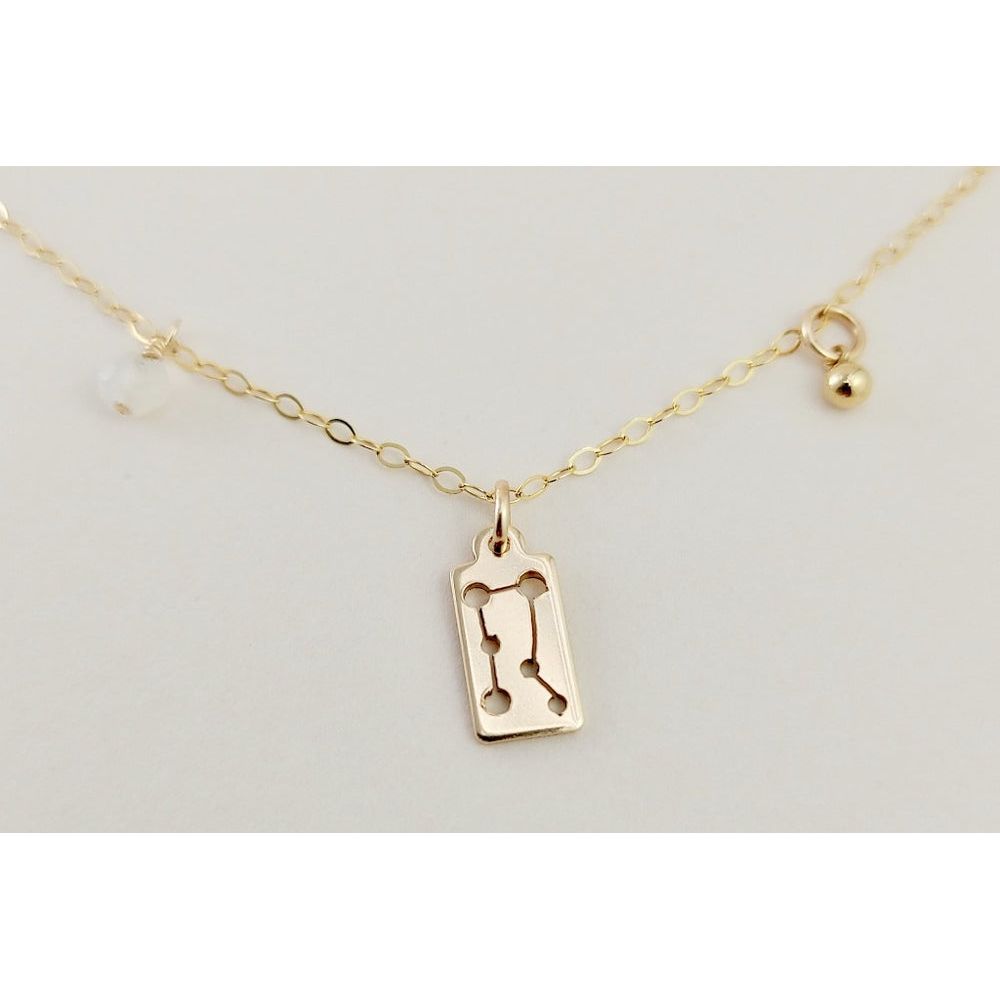 Constellation necklace - Gemini (gold)