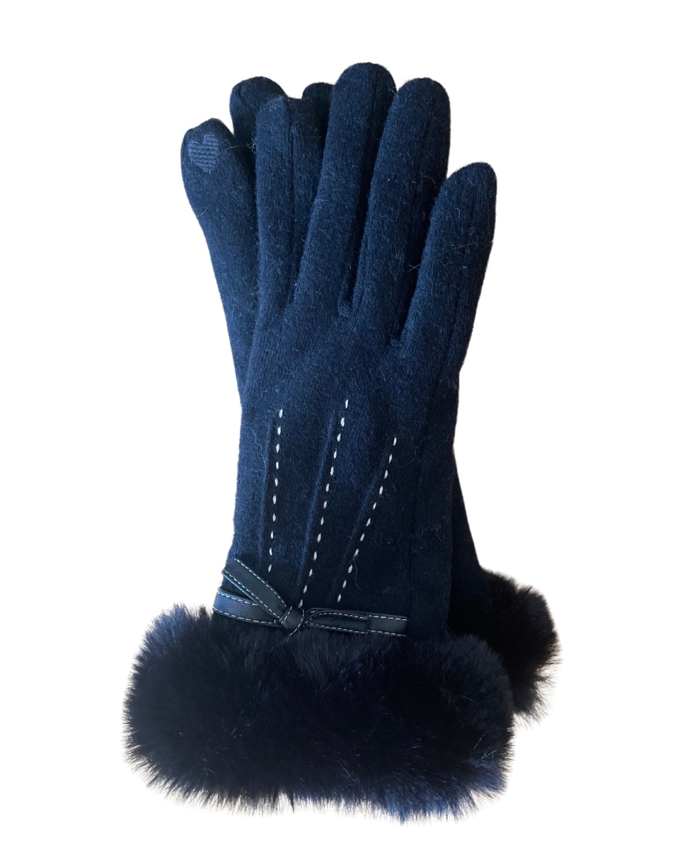 Joss Fur cuff Gloves