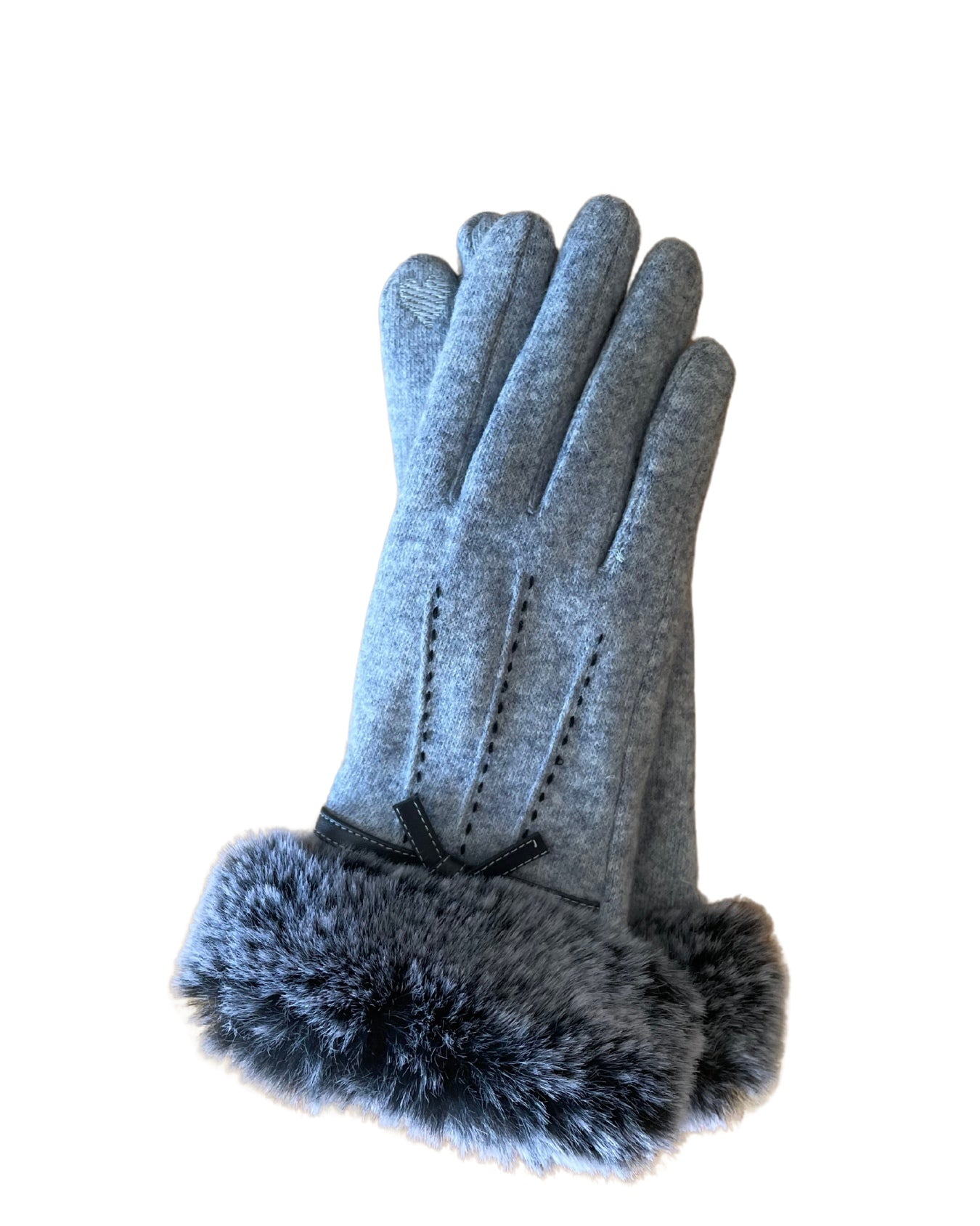 Joss Fur cuff Gloves