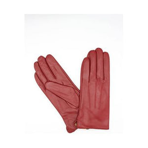 Euro Leather Gloves - Hibiscus